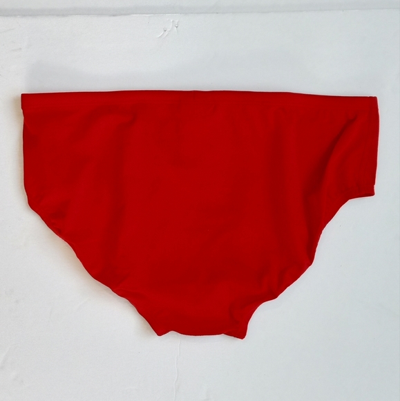 Adidas Performance Men's Red InfiniteX Plus Solid Swim Brief AMX8621 Size 36 NWT - Picture 2 of 3